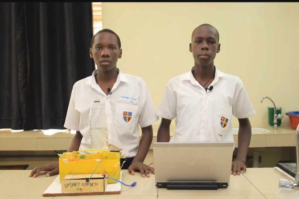 Students Build a Sensor Based Irrigation Alert System